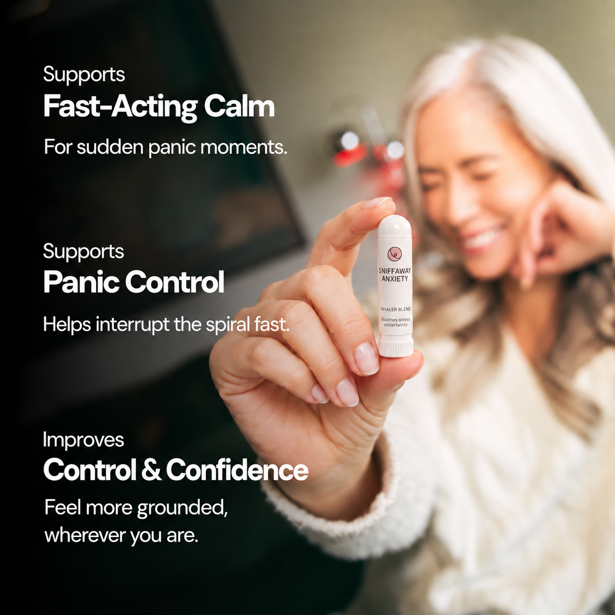 FAST-ACTING PANIC SUPPORT INHALER